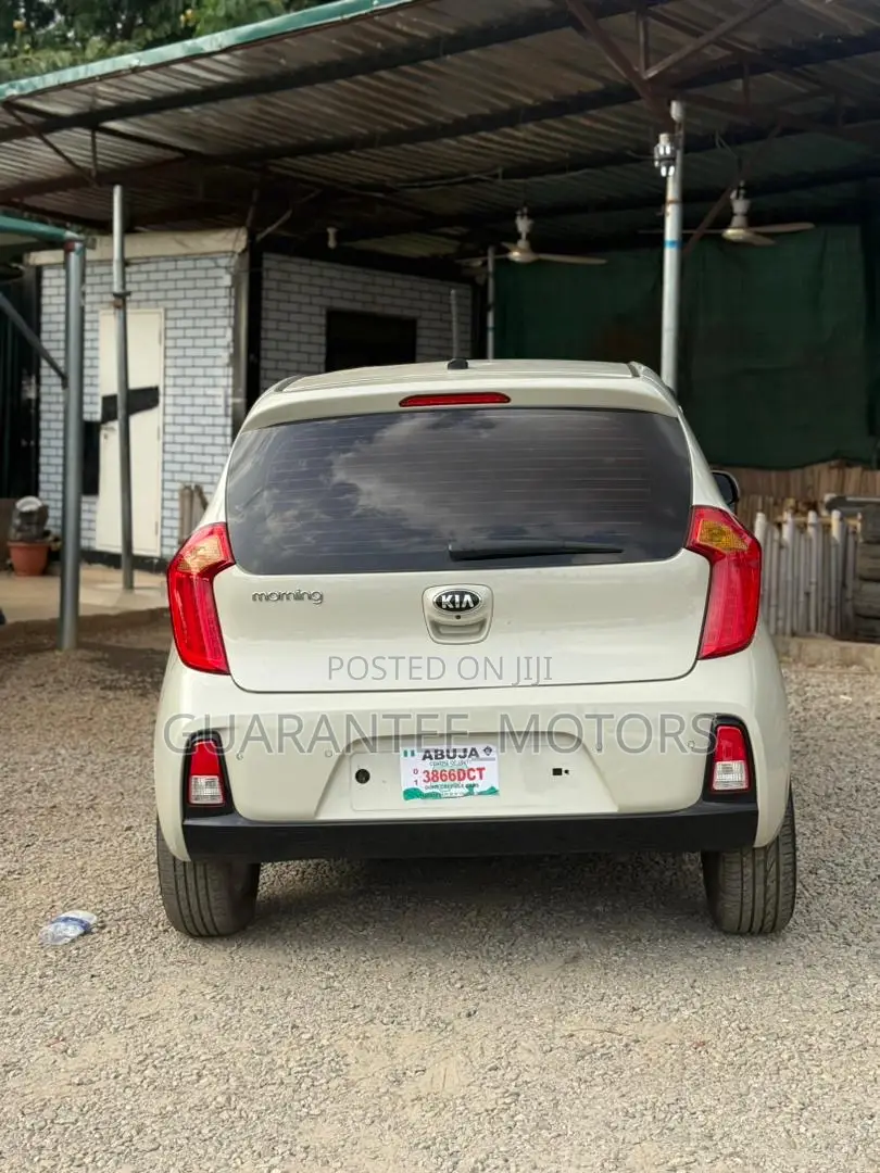 Kia Morning 2012 Off white