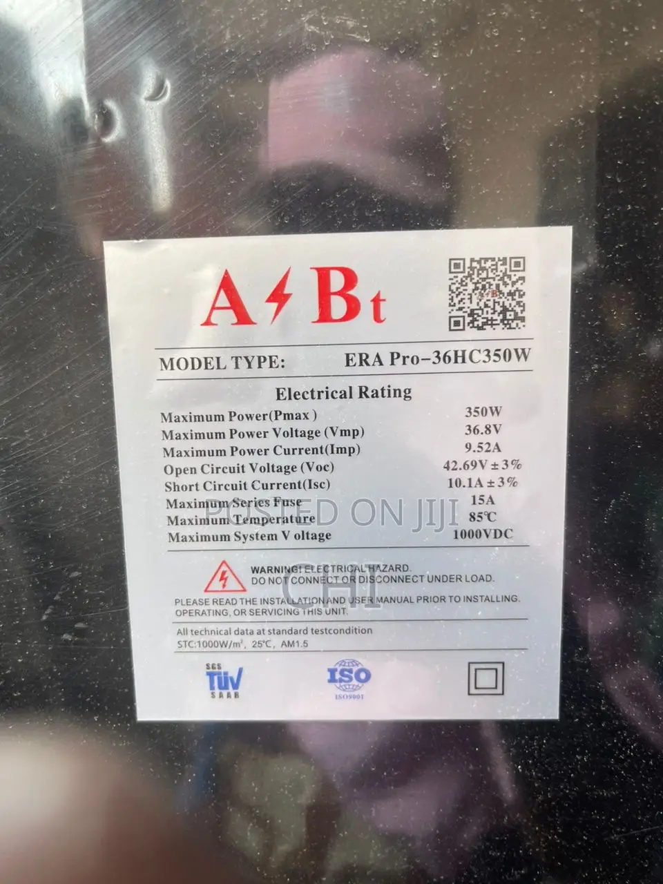 A B Solar Panel