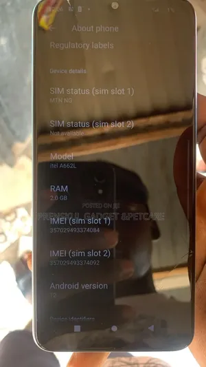 Itel A06 32 GB Blue