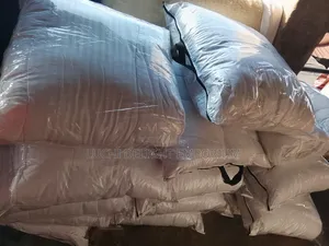Cotton Strip Plain Duvet Only -