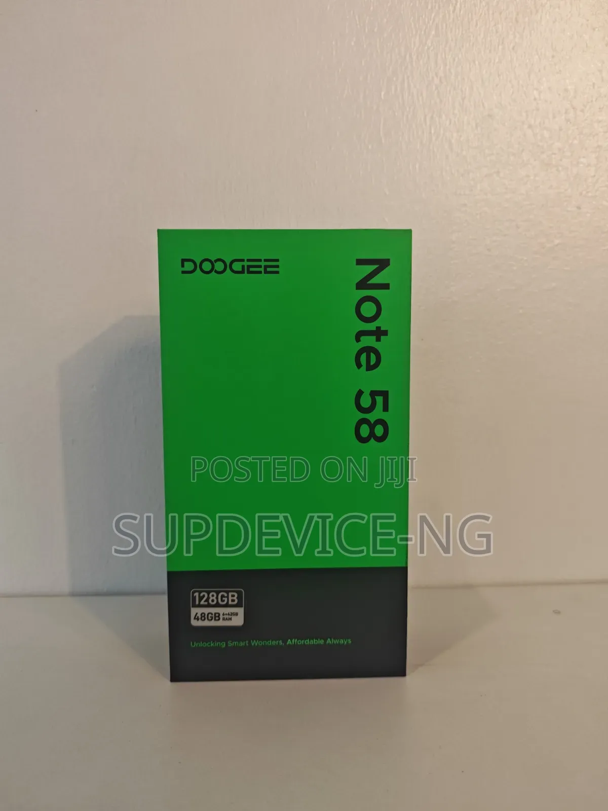 New Doogee Note 58 128 GB Silver