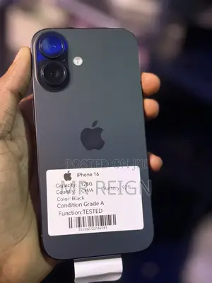 Apple iPhone 16 128 GB Black