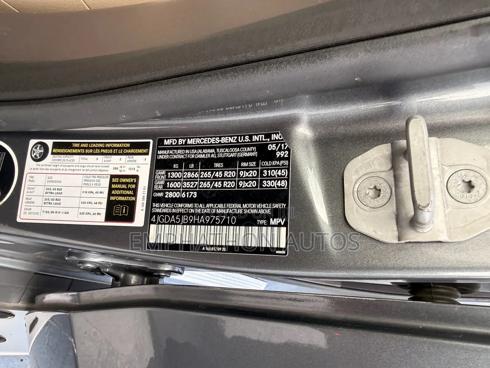 Mercedes-Benz GLE-Class 2017 Gray