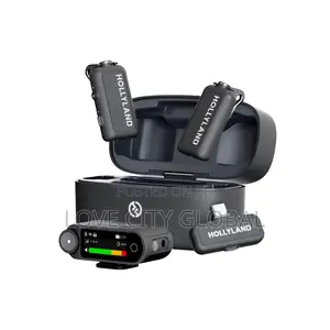 Hollyland Lark Max 2 Combo Wireless Lavalier Microphone Phone Camera