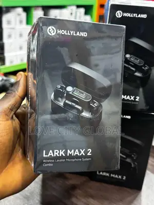 Hollyland Lark Max 2 Combo Wireless Lavalier Microphone Phone Camera