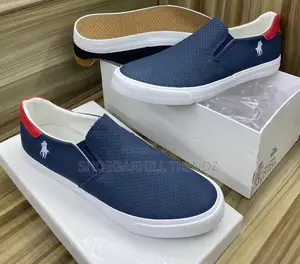 Polo White Sole Tennis Sneakers