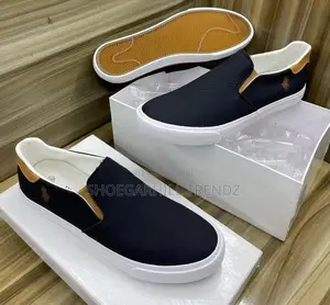 Polo White Sole Tennis Sneakers