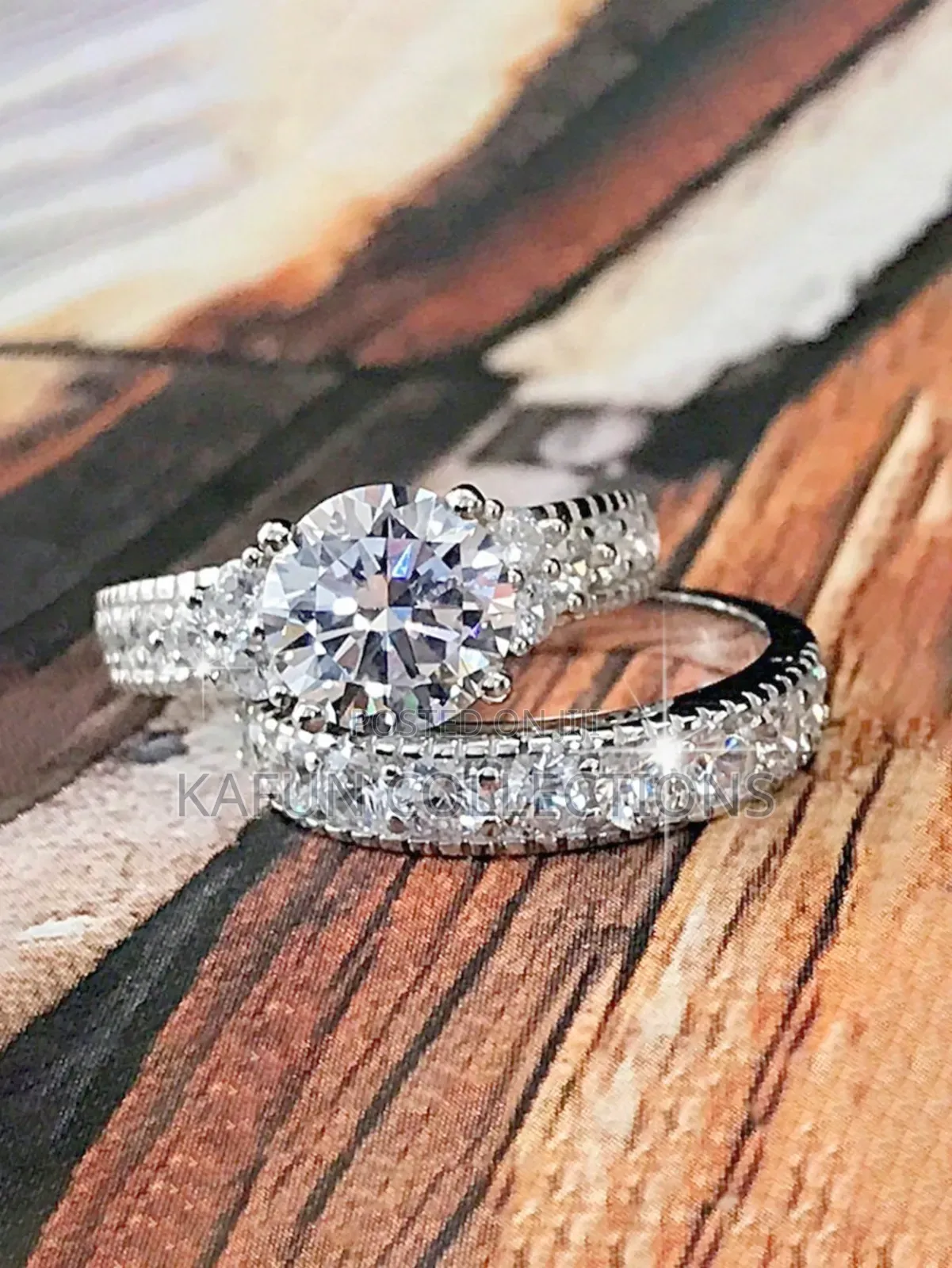 High Quality Female Wedding Rings Set