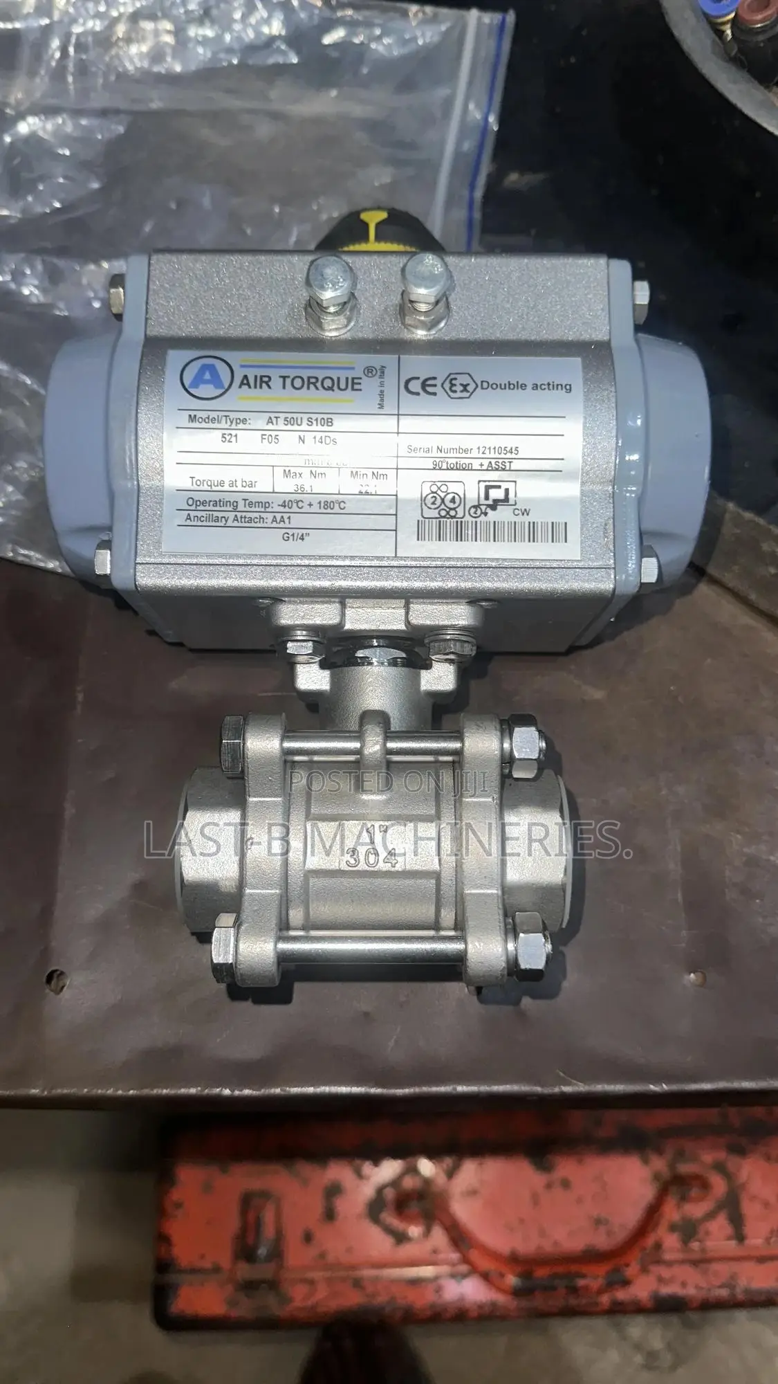 1inch Pneumatic Actuator Valve. Dn20, Dn25 Etc