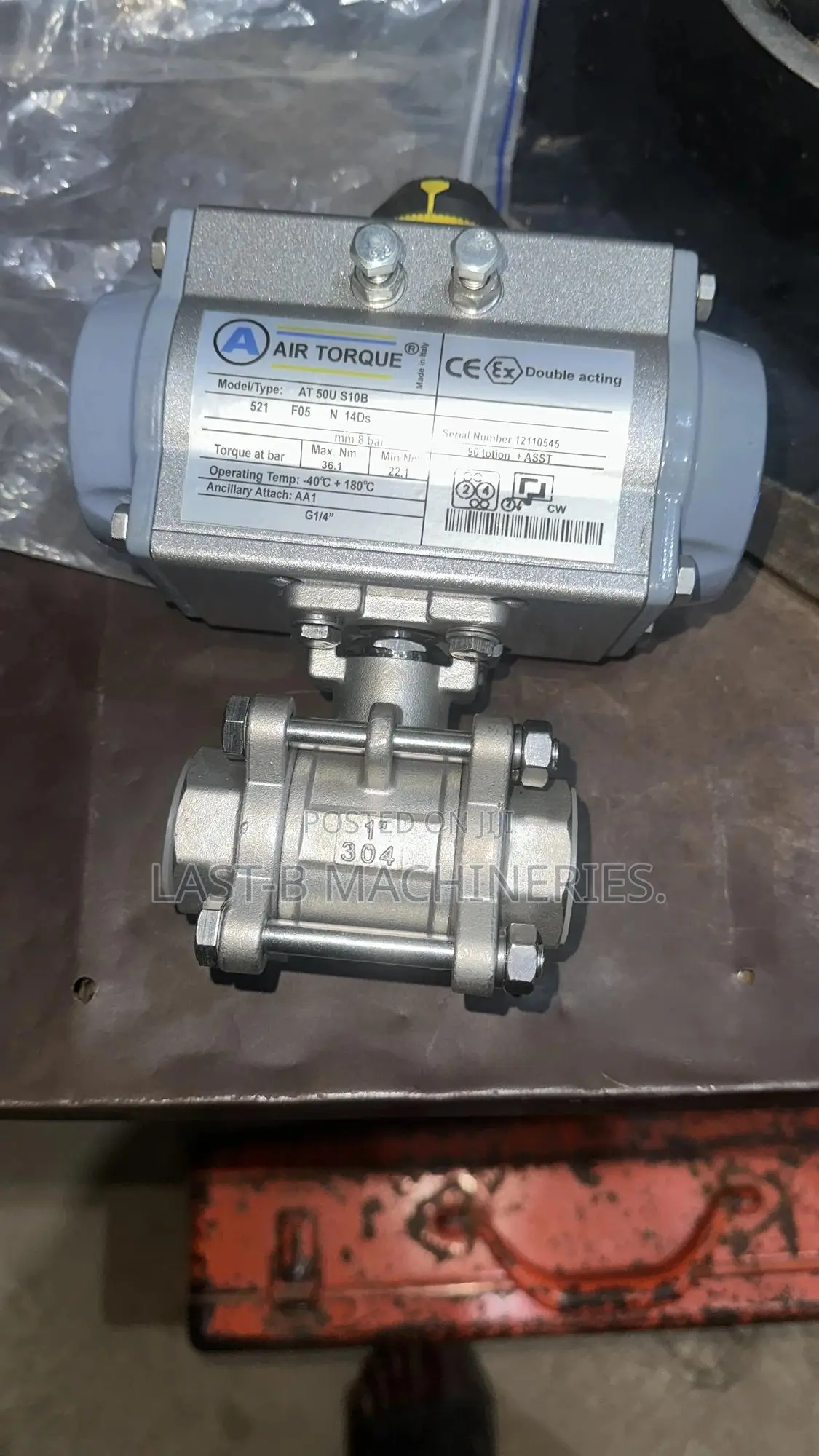 1inch Pneumatic Actuator Valve. Dn20, Dn25 Etc