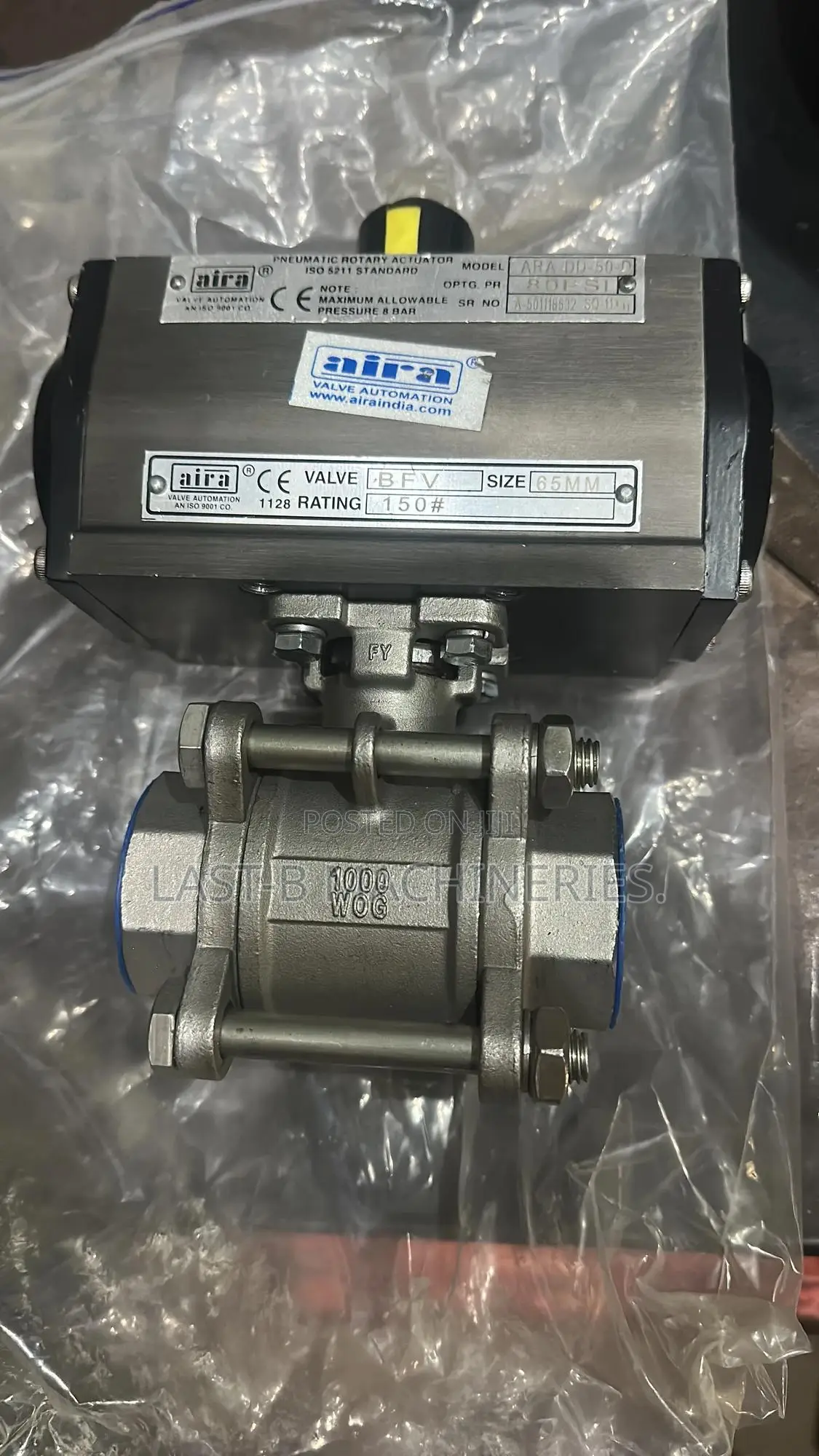 1inch Pneumatic Actuator Valve. Dn20, Dn25 Etc