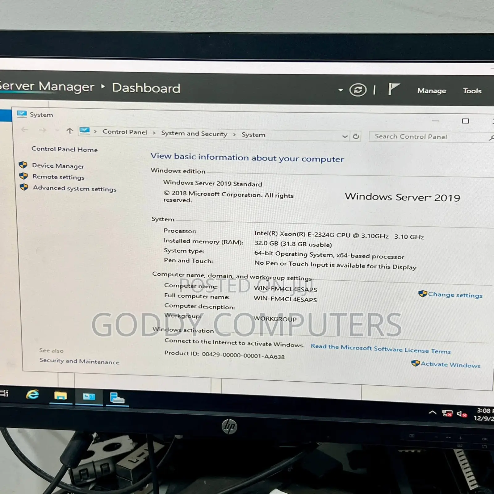 Server Dell PowerEdge T150 16GB Intel Xeon HDD 1T