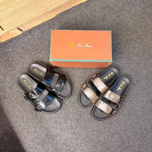 Luxury Buckle Cork Slides