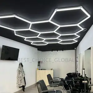 Hexagon Ceiling Light 29pcs 6 Hexagon