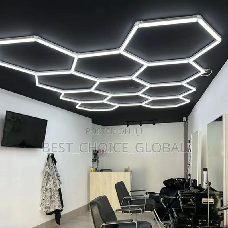 Hexagon Ceiling Light 29pcs 6 Hexagon