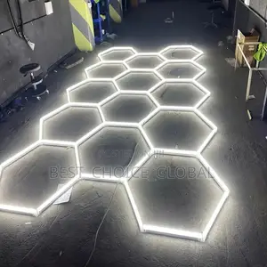 Hexagon Ceiling Light 29pcs 6 Hexagon