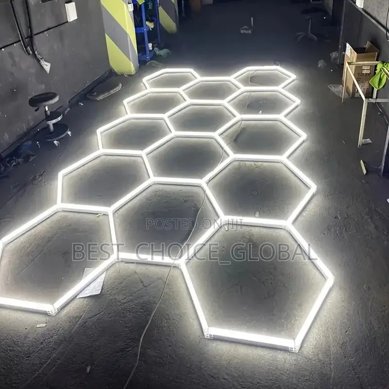 Hexagon Ceiling Light 29pcs 6 Hexagon