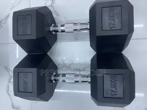 17.5kg Hexgonal Dumbbell