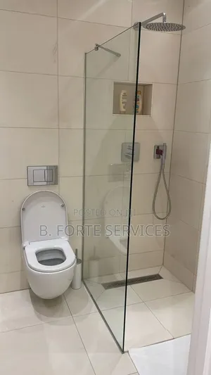 Fixed Shower Glass Panel