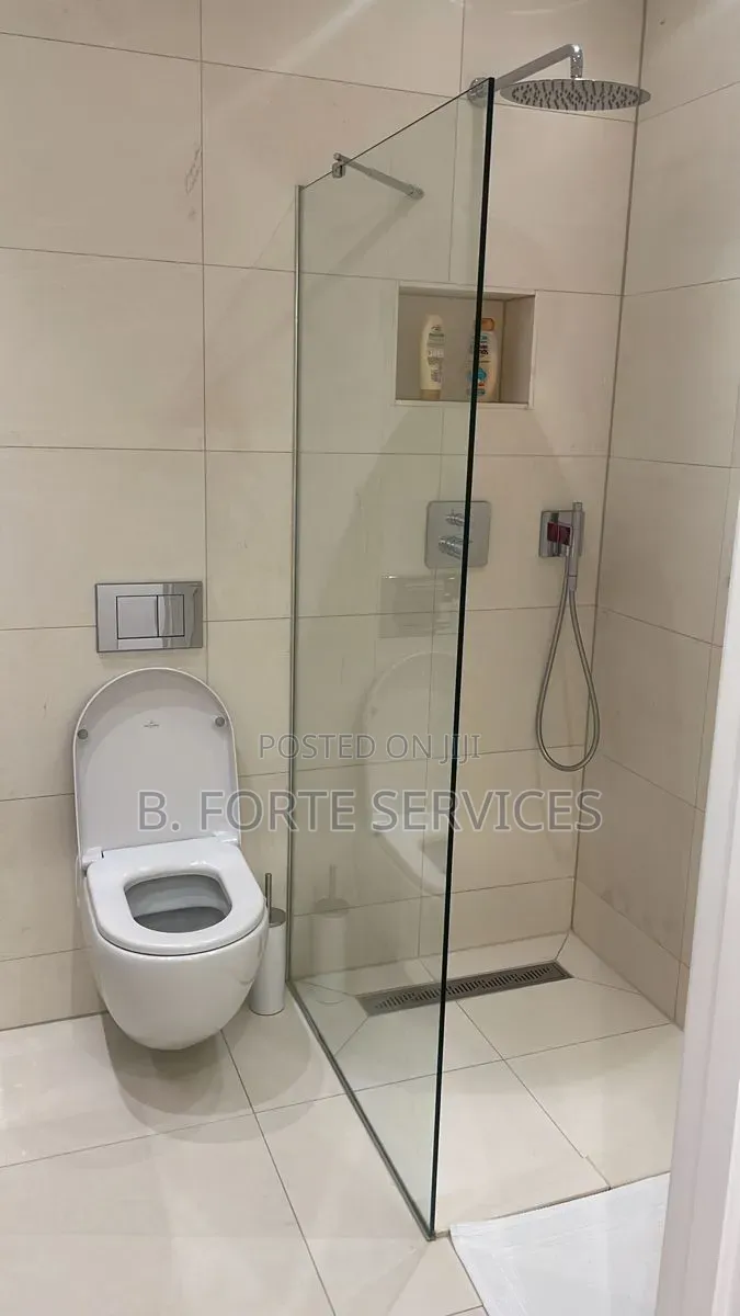 Fixed Shower Glass Panel