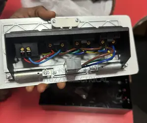 Silver Pop-Up Recessed Desk Power Box