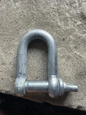 22mm White Steel D Shackle For Light Duty