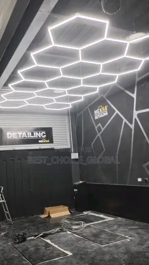 High Bright Light Hexagon Ceiling Light 29pcs 6 Hexagon