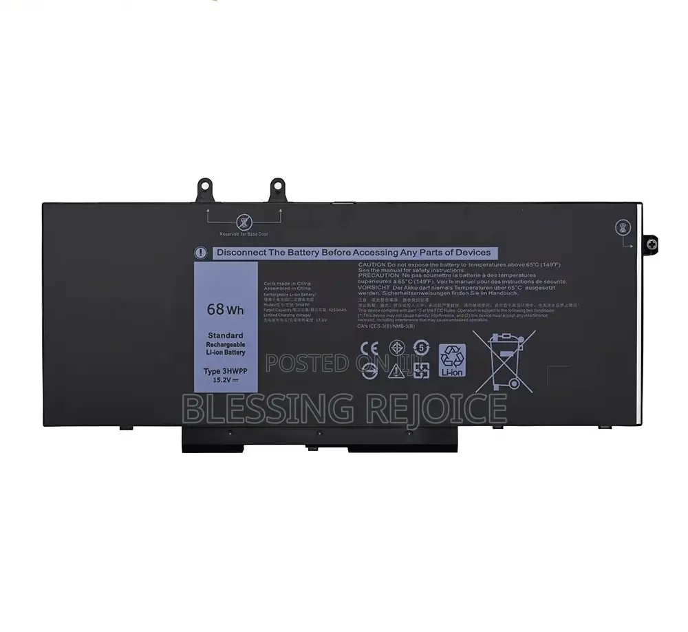 Dell Latitude 14 5410 E5410 Series Laptop Battery 3hwpp