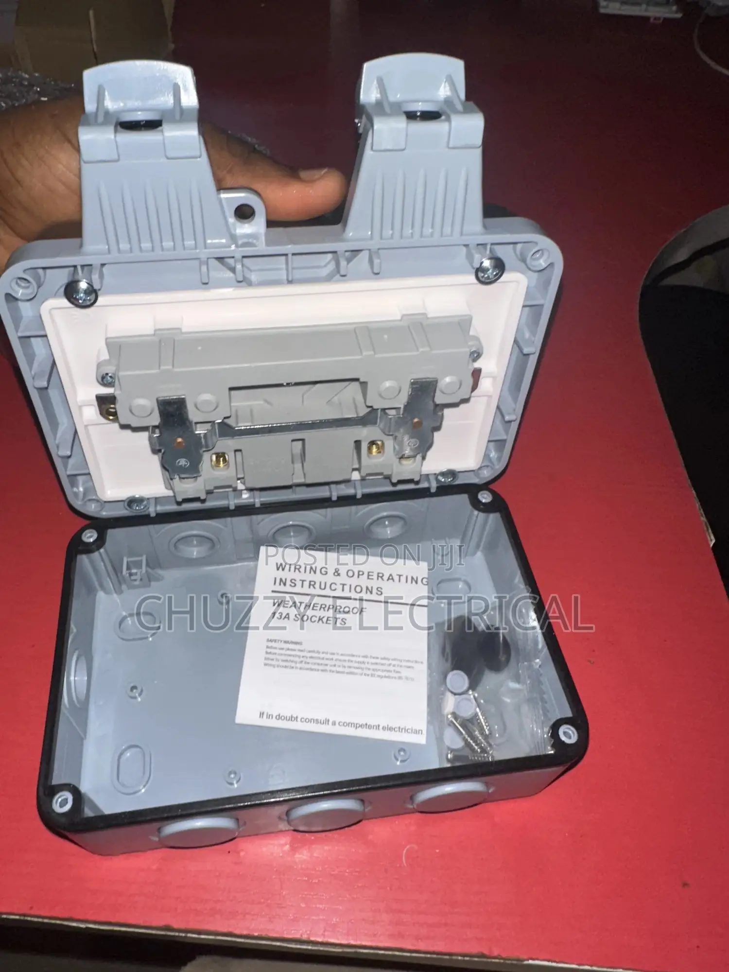 13amps Double Weather Proof Socket