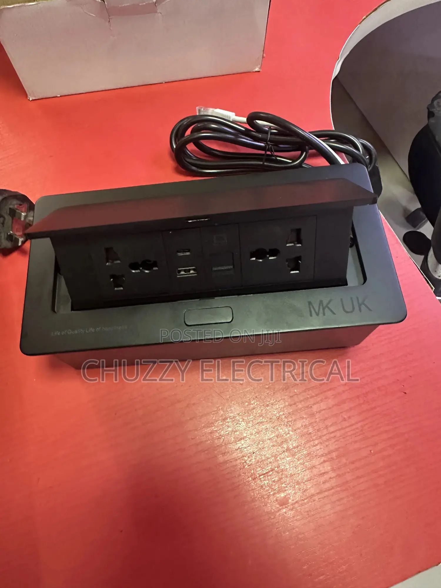 Mk Uk Pop-Up Desk Power Box - CHUZZY ELECTRICAL Price: ₦ 40,000 on Jiji ...