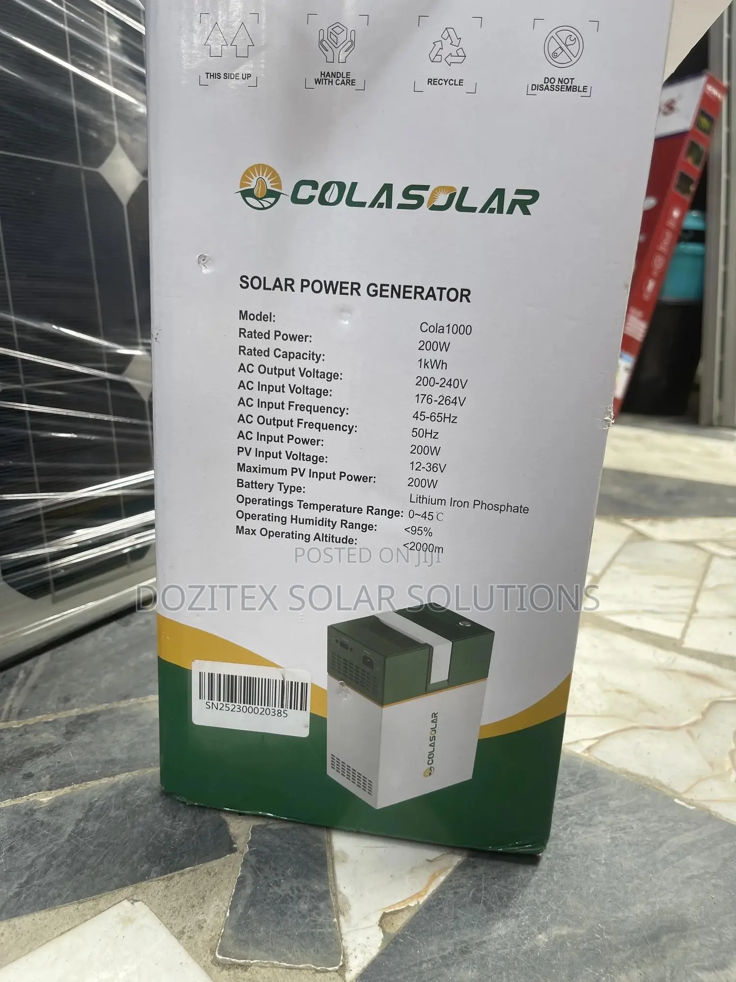 Colar Solar Generator