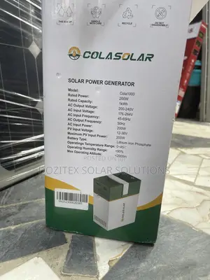Colar Solar Generator