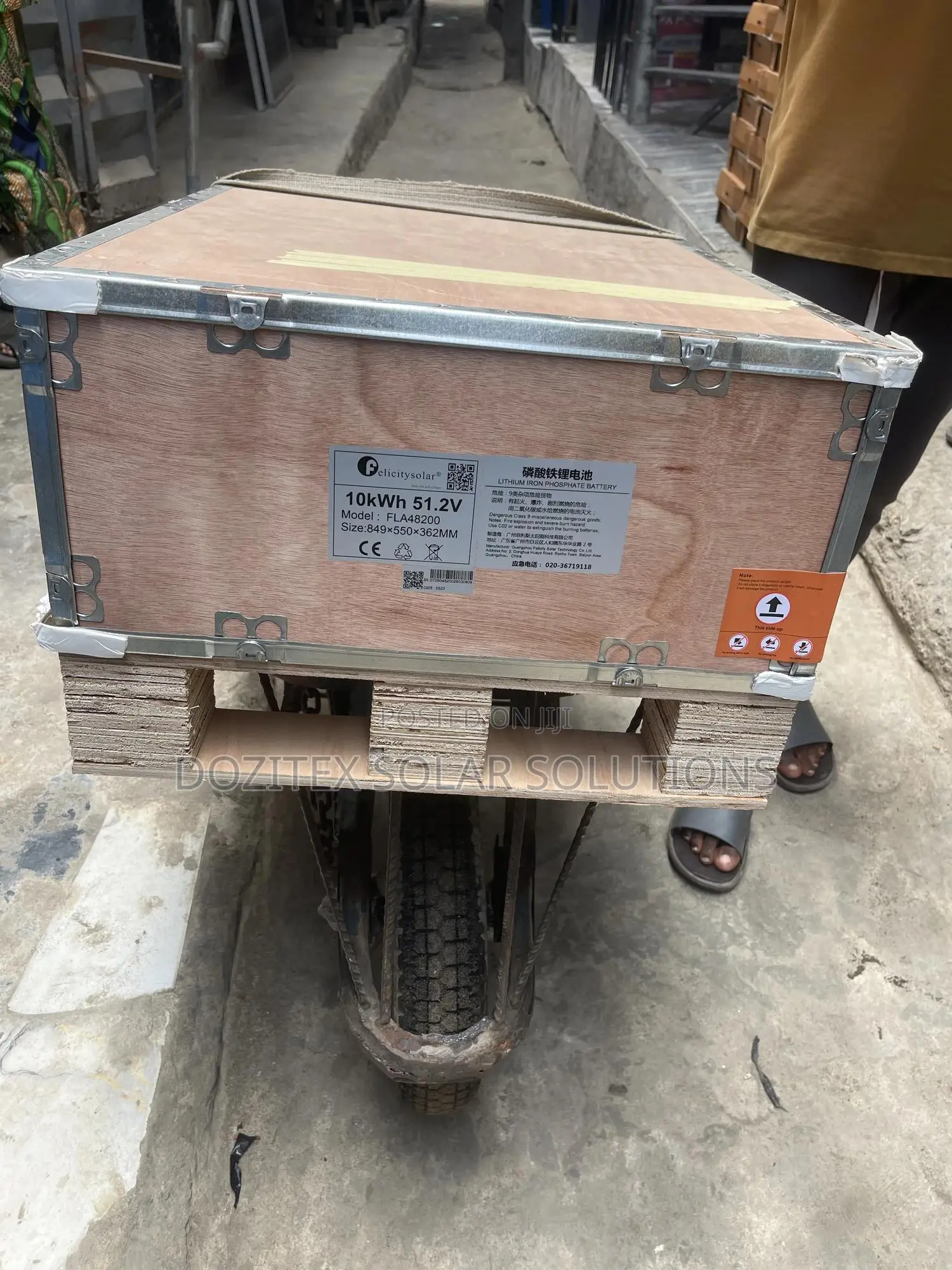 10kw/48v Felicity Solar Lithium Battery