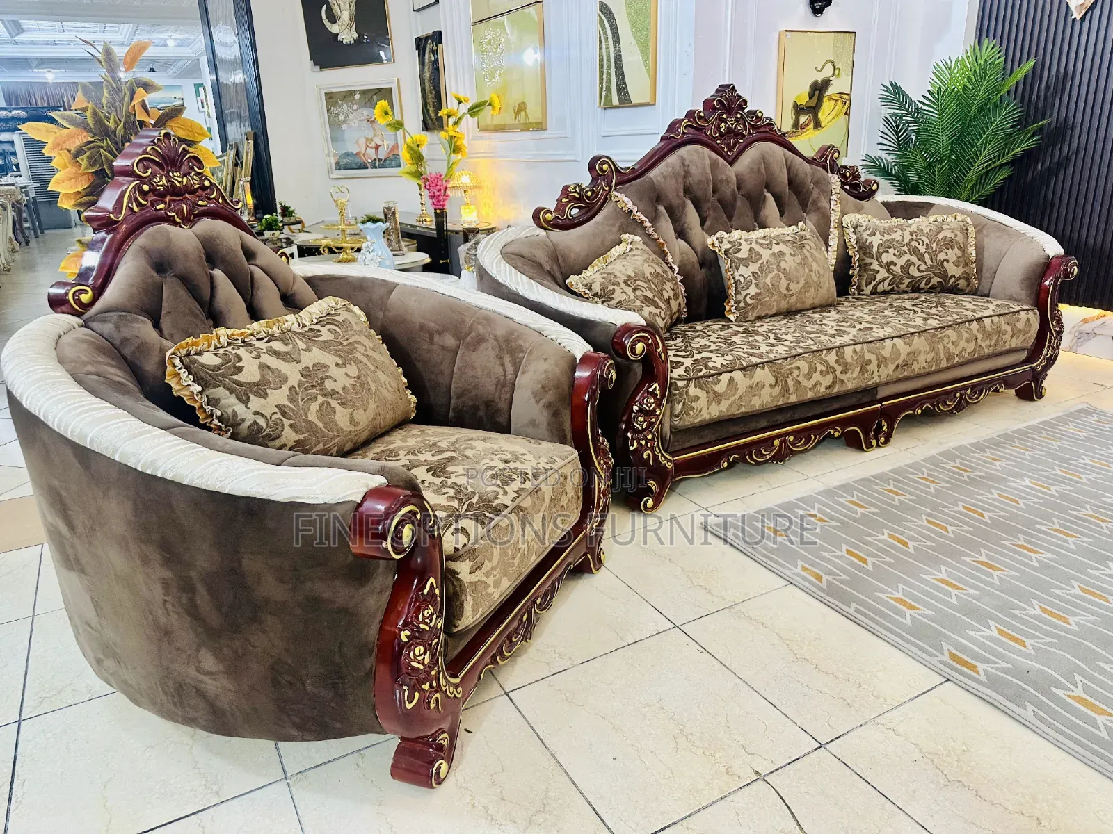 Monarch Royal Sofa Set