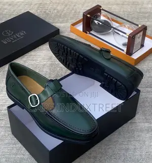 Luxury Italian Leather Monk Strap Loafers – Classic Men’S Dress Shoes