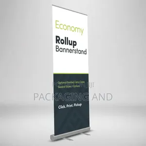 Retractable Banner Stand for Displays (3x7ft)-Slim Base (Stand Only)
