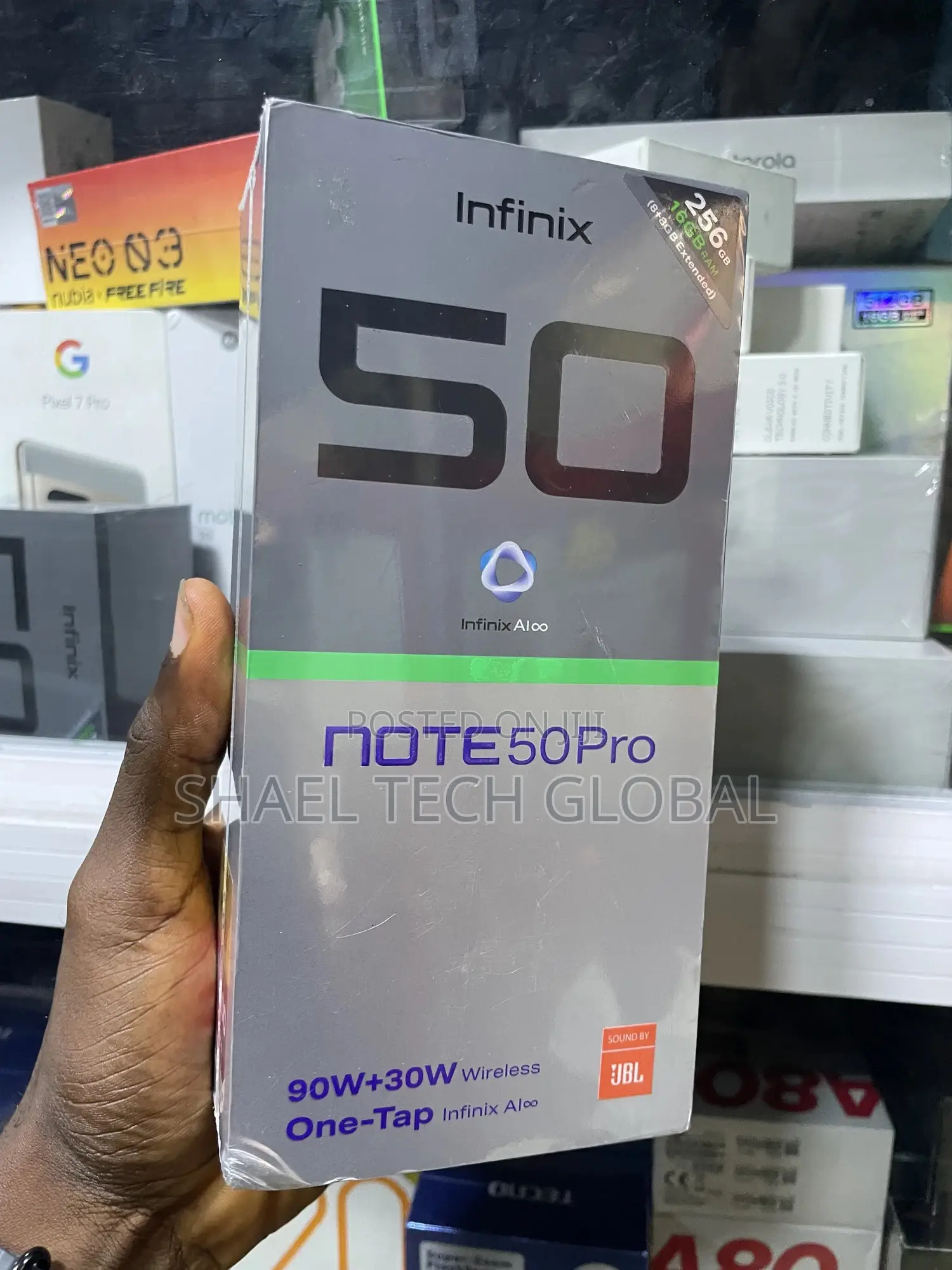 New Infinix Note 50 Pro 256 GB