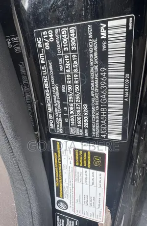 Mercedes-Benz GLE-Class 2016 Black