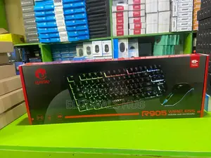 Rainu R905 Wireless Gaming Keyboard and Mouse Combo RGB Set