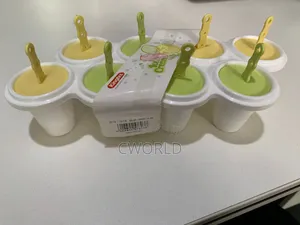 8-cavity Ice Cream Popsicle Mold Set