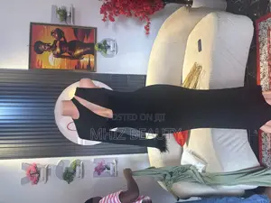 A One-Shoulder Design With a Single Long Sleeve.