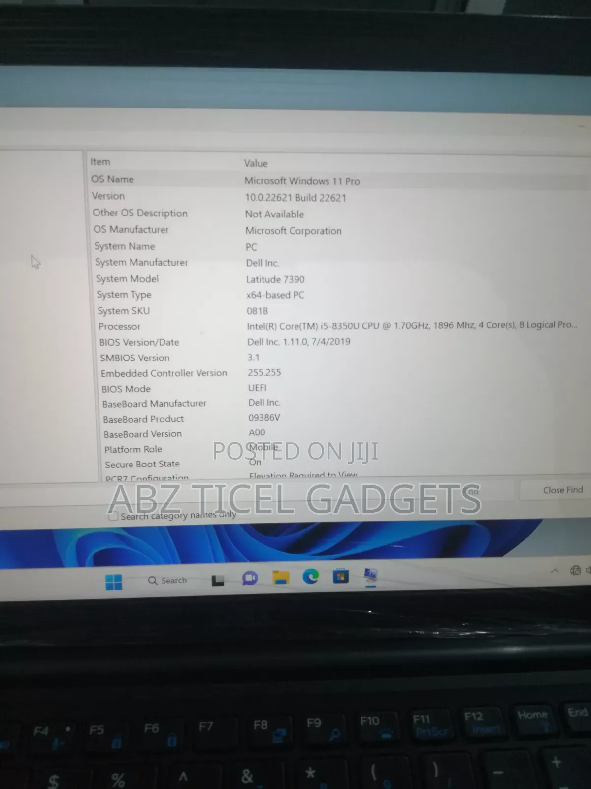Laptop Dell Latitude 7390 8GB Intel Core i5 SSD 256GB