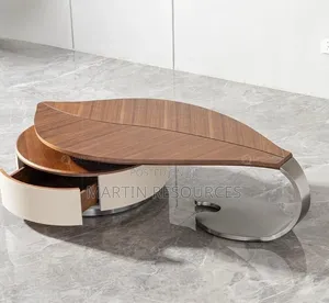 Modern Wood Top Centre Table