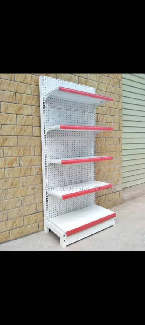 Single Super Market Shelf