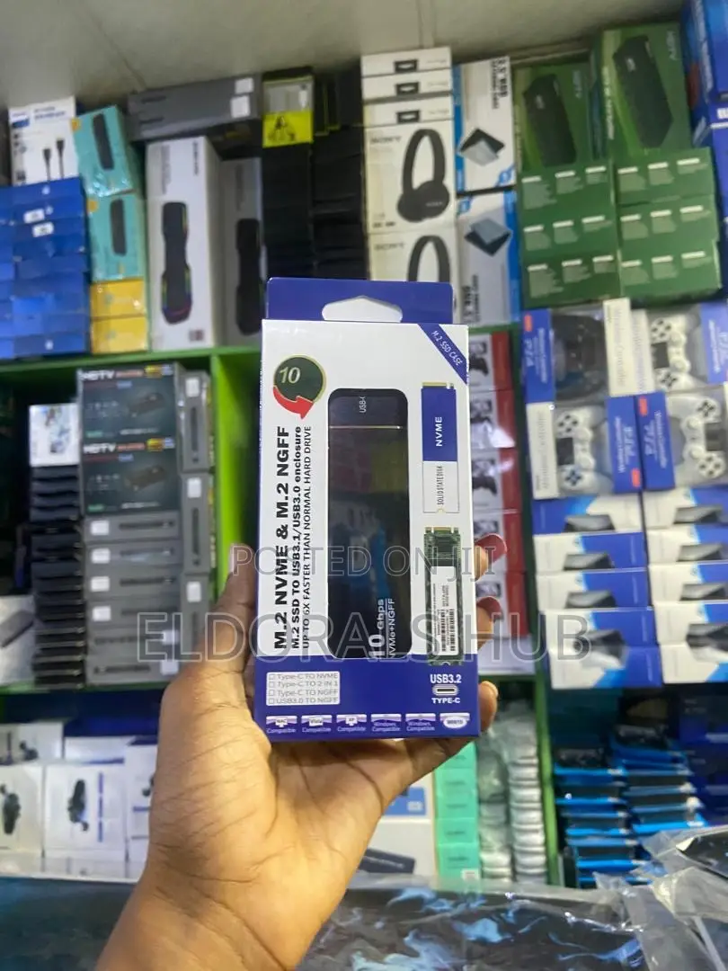 M.2 Nvme Ngff Ssd Usb 3.2 Type-c 10gbps External Enclosure Adapter