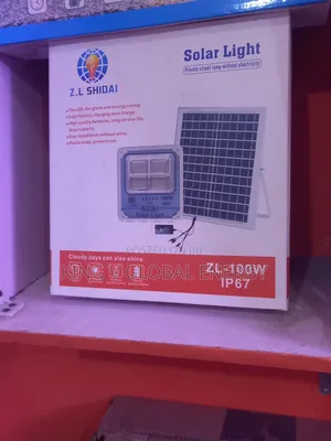 Z.L Shidiai 100w Ip67 Solar Street Light