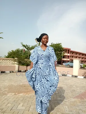 Ankara Bubu Gown and Baggy Trousers