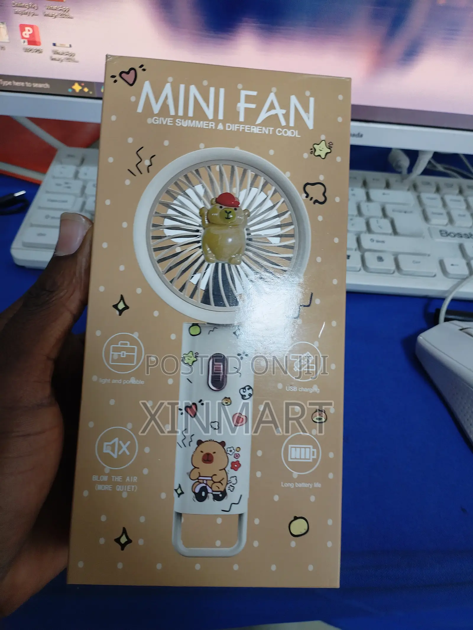 Turbo Cooling Mini Fan