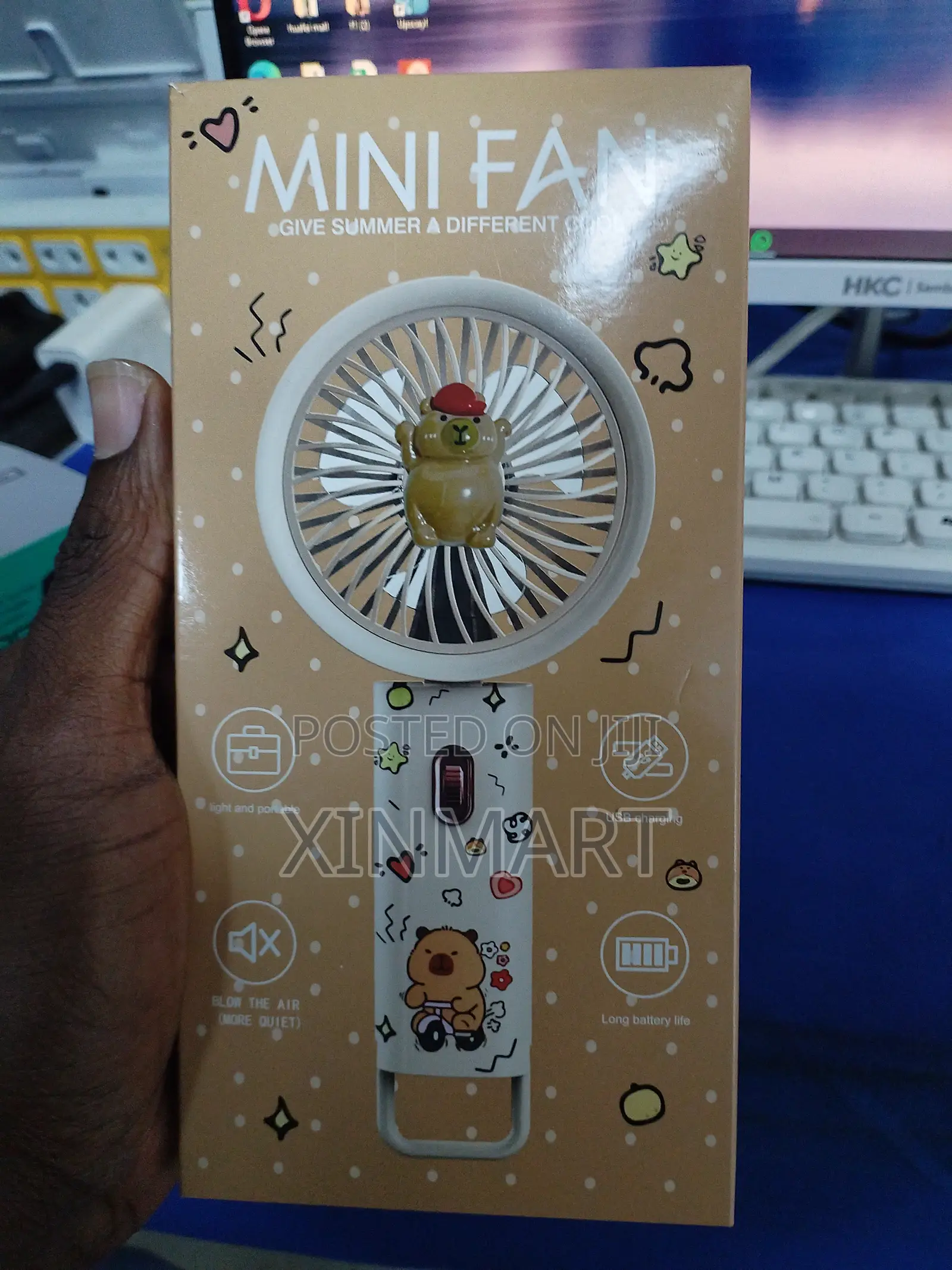 Turbo Cooling Mini Fan