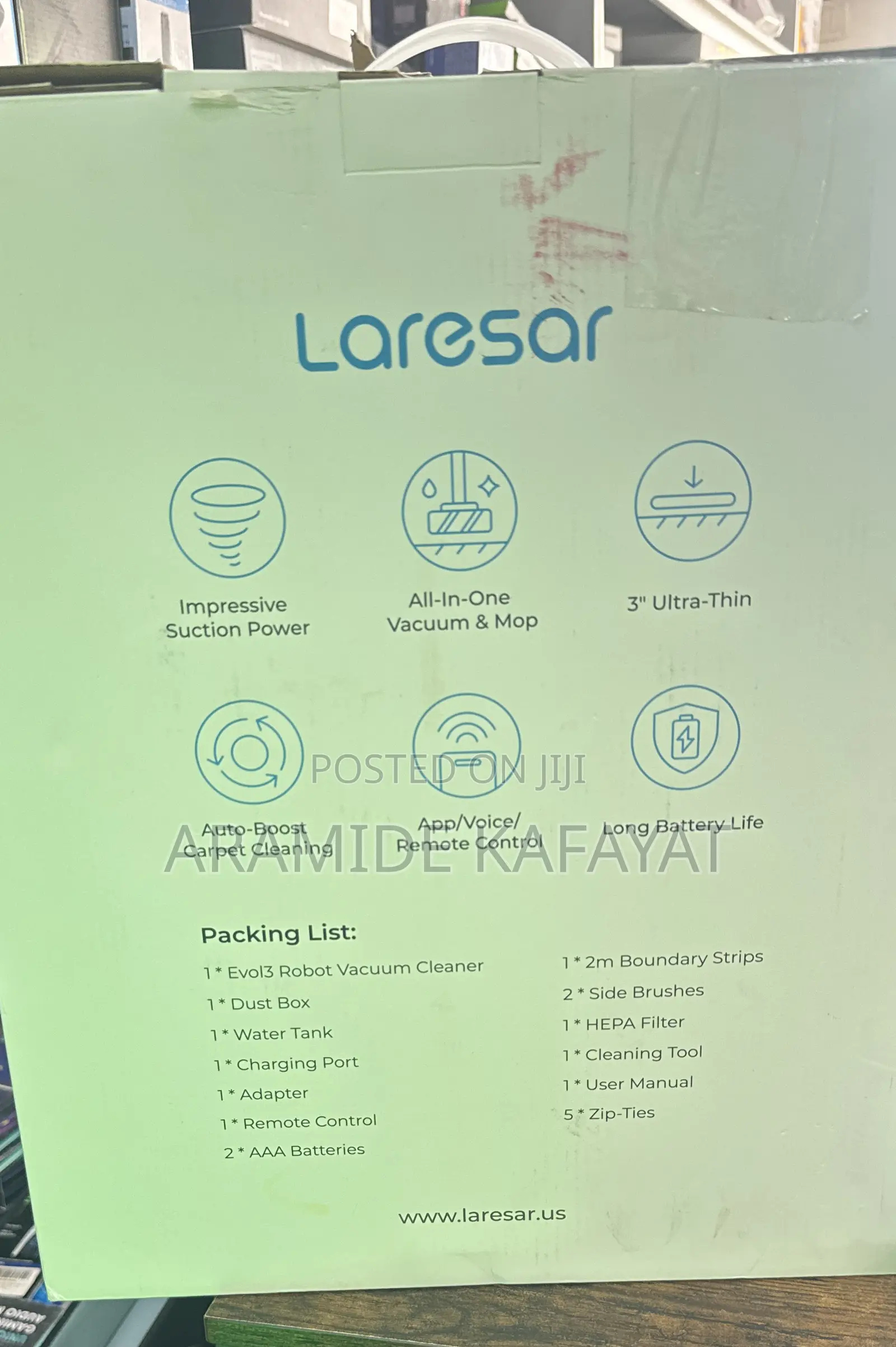 Laresar Robot Vacuum Cleaner